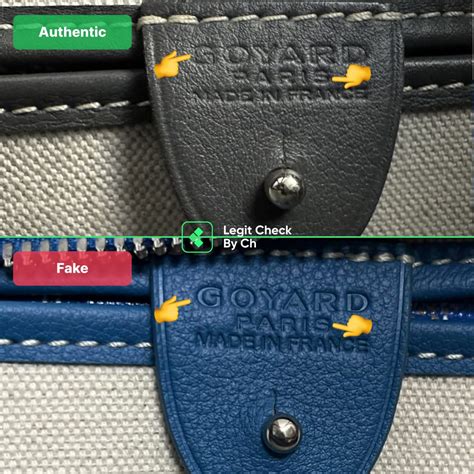 fake goyard bag china|real vs fake goyard bag.